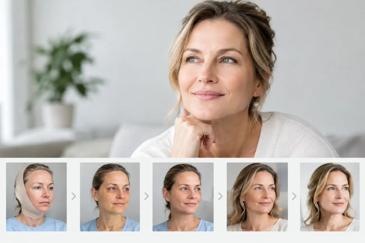 Deep Plane Facelift Recovery Timeline Week by Week